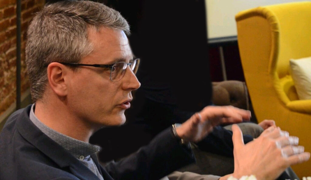 Francesc Bonada en una sesión de formación